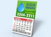 Imã geladeira c/ Bloco de Calendário - 250un.