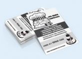 Folhetos Preto e Branco (1x0) CORES - 2.500un.